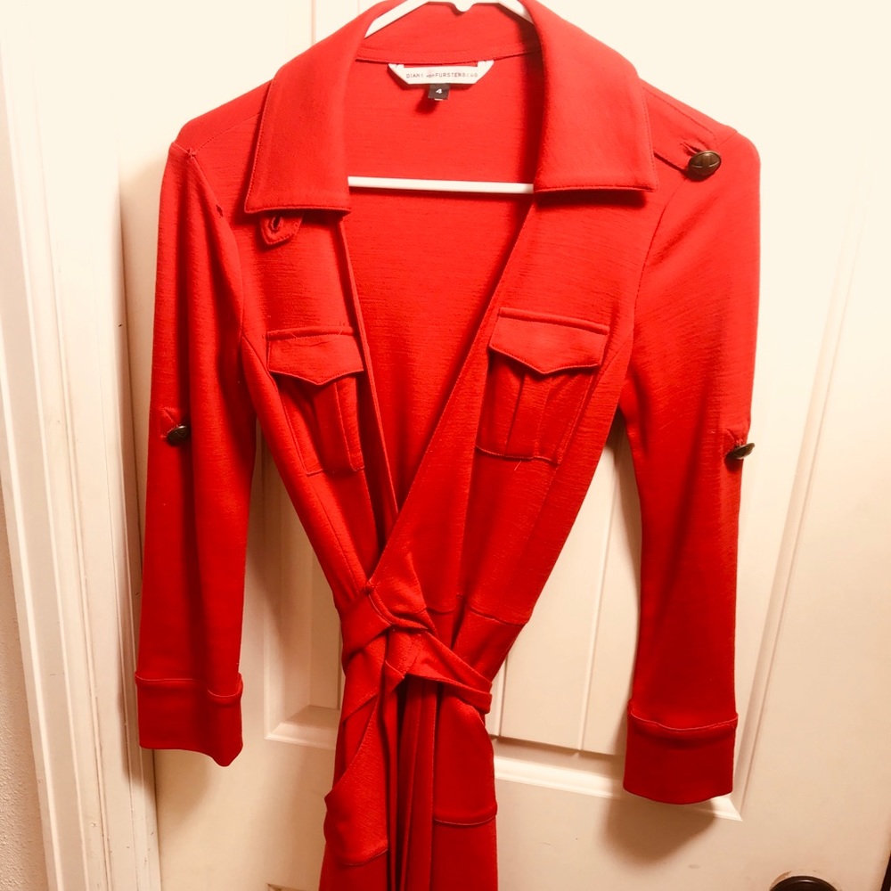 A Diane vonFerstenburg wrap dress.